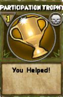participation trophy wizard101